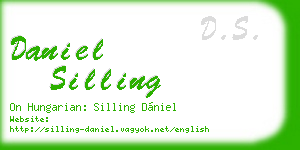 daniel silling business card